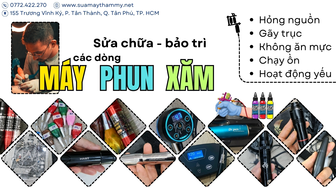 Các dòng máy phun xăm HTMED