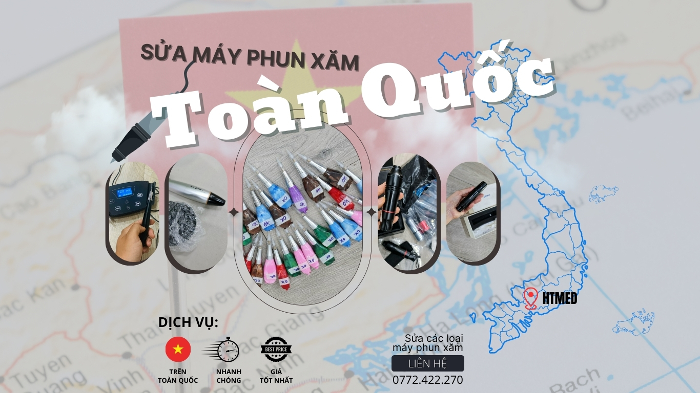 Sửa máy phun xăm toàn quốc