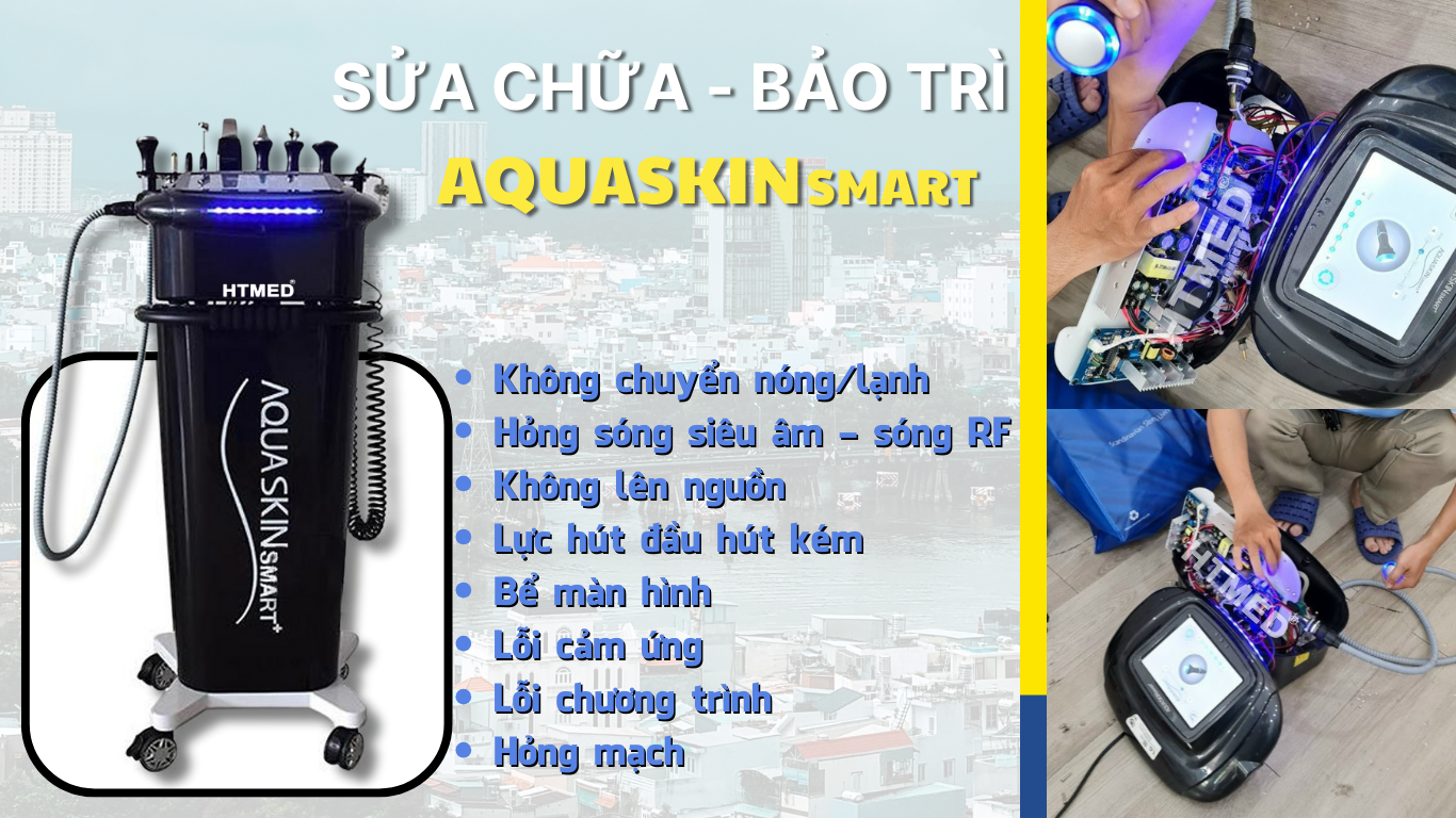 Sửa máy chăm sóc da Aqua skinSmart