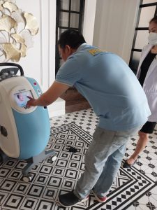 Sửa máy Oxy Jet M207