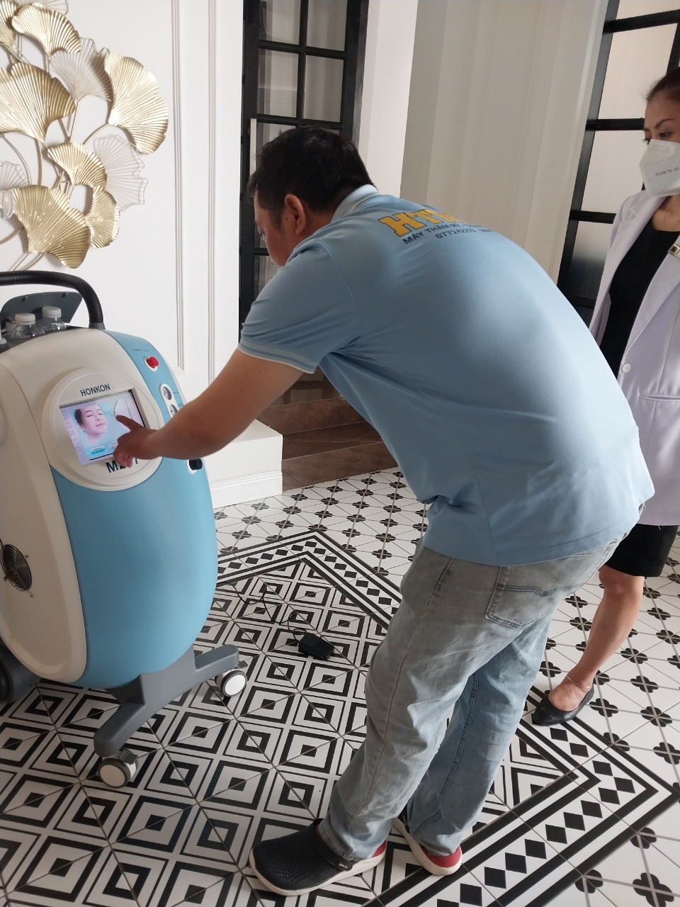 Sửa máy Oxy Jet M207