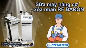 Sửa máy RF Baron nâng cơ - xóa nhăn