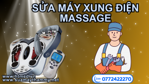 Sửa máy xung điện massage