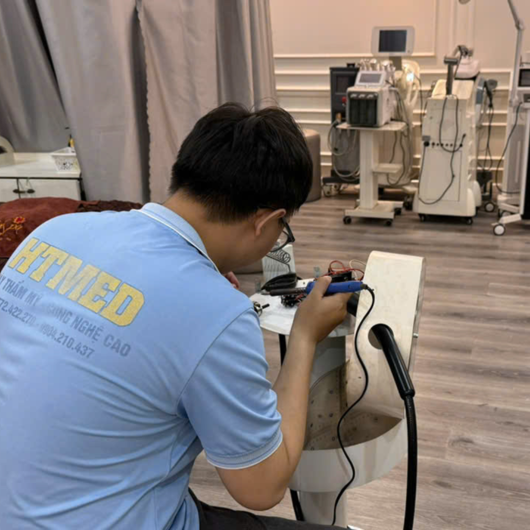 Sửa máy đầm rung massage giảm béo G5